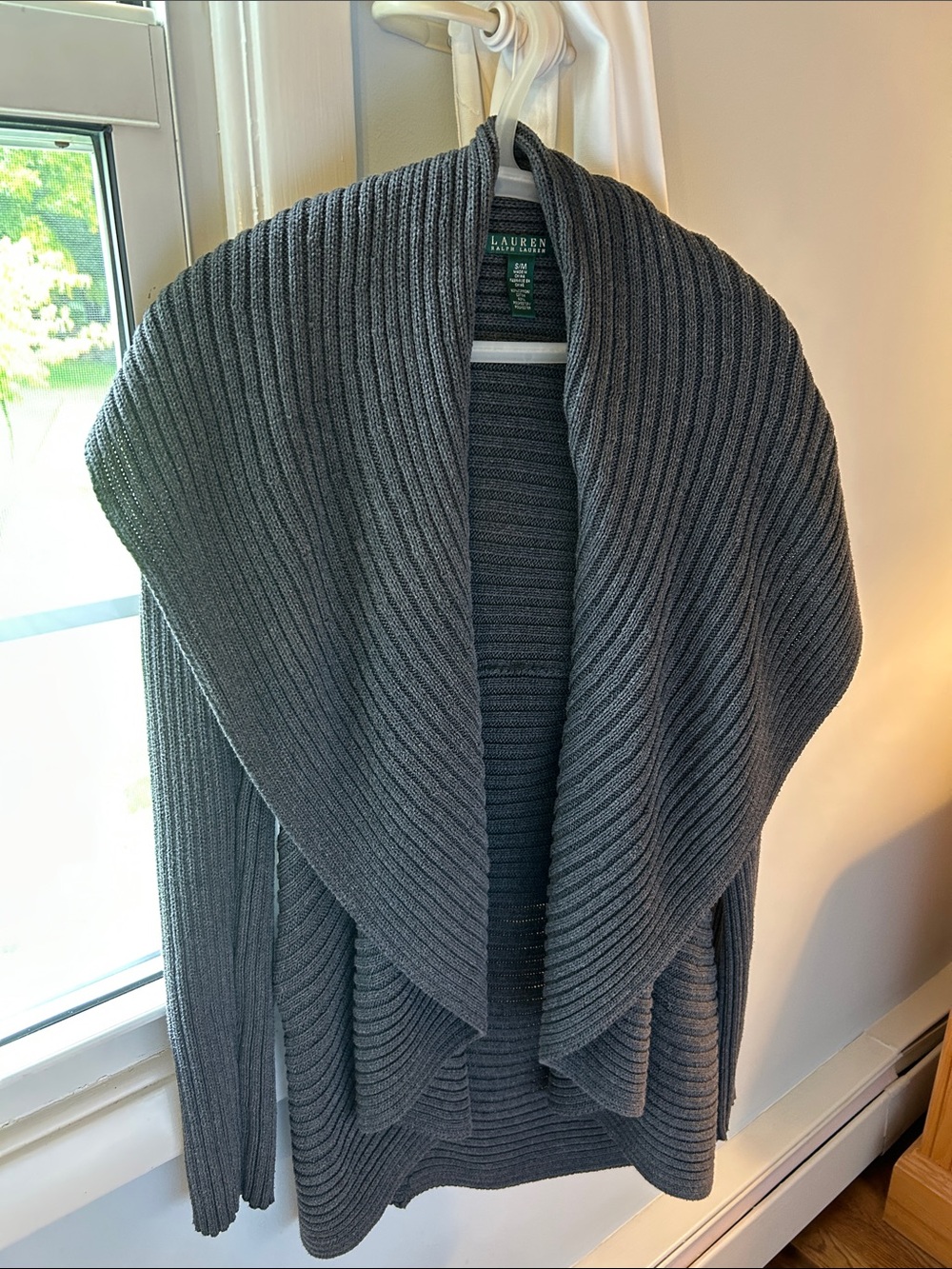 Lauren Ralph Lauren Grey Cardigan size S/M